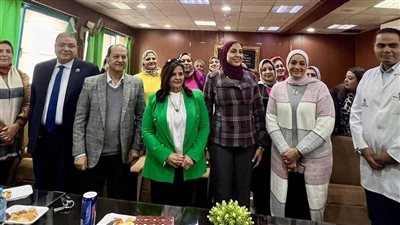 وفد صندوق الأمم المتحدة للسكان يتفقد مستشفى رأس التين لمتابعة استراتيجية خفض الولادات القيصرية 