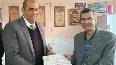 بيطري كفر الشيخ : تكريم الكوادر المخلصة ركيزة أساسية للارتقاء بالعمل