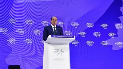تفاصيل مشاركة الرئيس السيسي في المنتدى المنتدى الاقتصادي العالمي بدافوس 