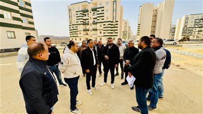 العبور الجديدة..نائب رئيس هيئة المجتمعات العمرانية لقطاع التنمية والإنشاءات يتابع المشروعات السكنية 