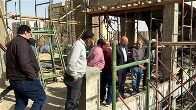نائب رئيس الهيئة لقطاع المرافق يتابع مشروعات المرافق والبنية الأساسية بحدائق أكتوبر