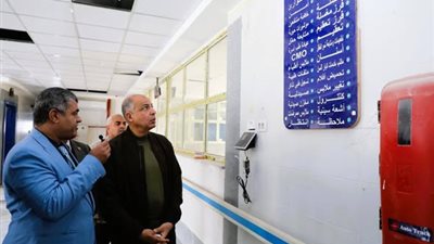 محافظ المنيا يتابع المشروعات الصحية بمغاغة