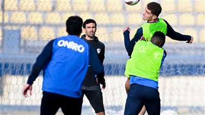 مران الزمالك..تدريبات بدنيه للاعبين البدلاء والمستبعدين 