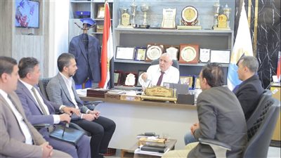 مياه قنا تستقبل وفد جهاز تنظيم مياه الشرب والصرف الصحي وحماية المستهلك