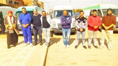 تقديم خدمات طبية لـ 350 مواطنًا خلال قافلة استثنائية بساحة أبو حماد