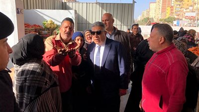 محافظ الدقهلية يتفقد سوق طلخا الحضاري تمهيدًا لافتتاحه