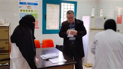 وكيل الطب الوقائي بالدقهلية يتفقد سير العمل بالوحدة الصحية ببدواى 