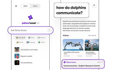 Yahoo Scout.. رهان جديد من ياهو على البحث بالذكاء الاصطناعي