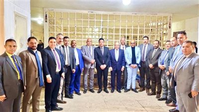 نائب محافظ سوهاج يلتقي نقيب المحامين ومجلس النقابة الجديد