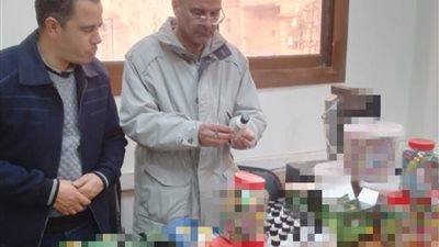 ضبط 117 عبوة أدوية بيطرية مجهولة المصدر بالبحيرة