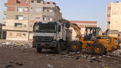 رفع 280 طن مخلفات صلبة بالمنصورة وطلخا 