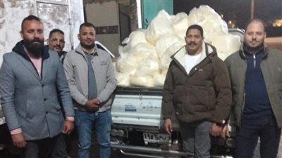 ضبط طني زبدة مجهولة المصدر قبل بيعها بالفيوم 