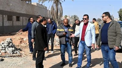  جولة ميدانية لرئيس جهاز العاشر لمتابعة تطوير المناطق الصناعية