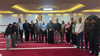 موفد الأوقاف بفنزويلا يلقي محاضرة عن عظمة مصر ودور الإسلام في صناعة الحضارة