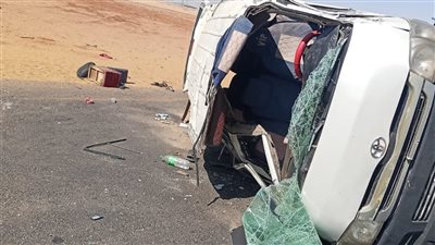 ارتفع عدد ضحايا حادث الطريق الغربي إلى 6 وإصابة 11 اخرين