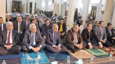 محافظ المنيا ورئيس الجامعة يشهدان الاحتفال بذكرى ليلة النصف من شعبان 