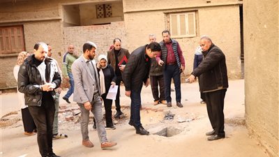 نائب محافظ الدقهلية يتابع مشروعات الخطة الاستثمارية بشربين 