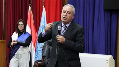 محاضرة تثقيفية بكلية التمريض بجامعة الإسكندرية حول التحديات الإقليمية والأمن القومي