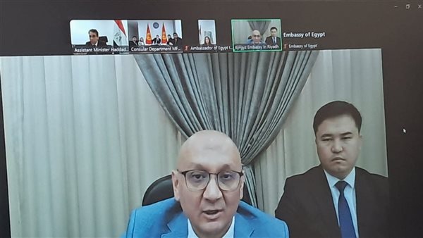 مشاورات قنصلية بين جمهورية مصر العربية وجمهورية قيرغيزستان 