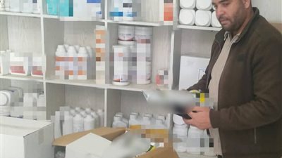 ضبط محل أدوية بيطرية منتهية الصلاحية بالبحيرة