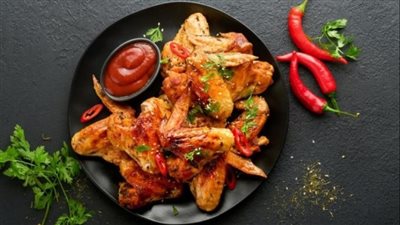  طريقة عمل أجنحة الدجاج بالصوص الحار