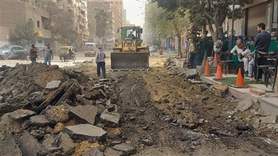 محافظ الجيزة: شغالين علشان نسهّل على الناس.. وشارع ناهيا هيطلع بشكل يليق بأهالينا