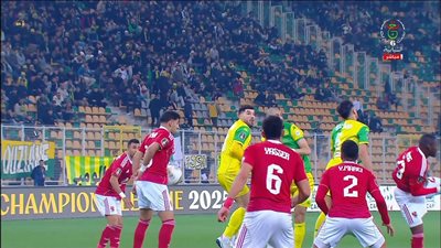 الأهلي بالزي التقليدي أمام الجيش الملكي بدوري الأبطال