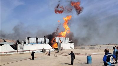 السيطرة على حريق بمصنع كيميكو للصناعات الكيماوية بقرية الشعراوي بالبحيرة
