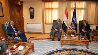 ربيع يستقبل رؤساء المحاكم الدستورية بمصر وأفريقيا