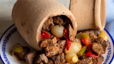 في رمضان حضري  فخارة لحم بطريقة المطاعم