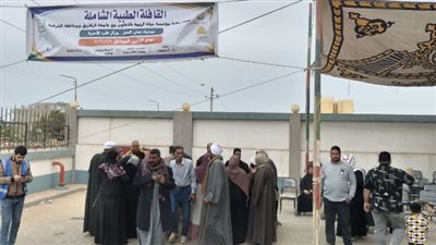 قافلة طبية شاملة بصان الحجر تخدم 1387 مواطنًا