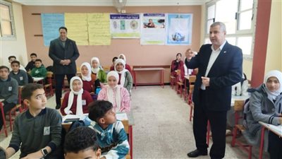 وكيل تعليم الشرقية يواصل جولاته الميدانية لمتابعة انتظام الدراسة