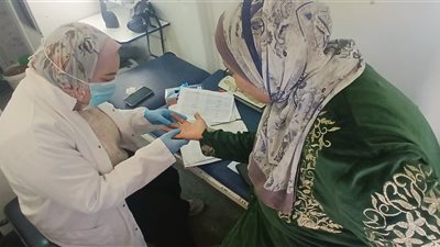 1117 مواطن استفادوا من القافلة الطبية المجانية بقرية ام الرزق بالدقهلية 