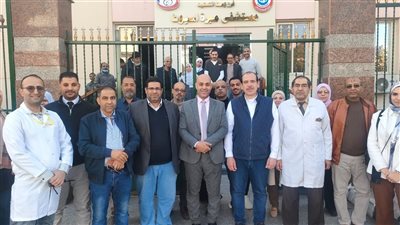 نائب وزير الصحة يتابع أداء مبرة أسيوط ميدانيا ويشيد بجاهزية الأقسام التخصصية