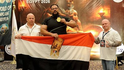 ابن قنا ضياء يحصد ذهبية كأس العالم للقوة البدنية ودرع أفضل لاعب 