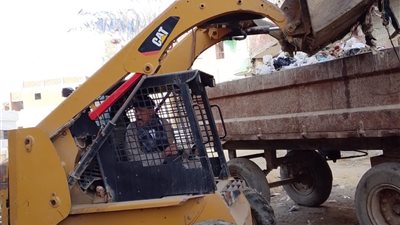 استمرار حملات النظافة ورفع القمامة والمخلفات والاشغالات بمراكز ومدن الفيوم 