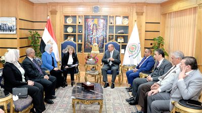 جامعة المنصورة تستقبل فرق الهيئة القومية لضمان جودة التعليم والاعتماد