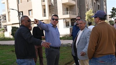  رئيس جهاز العاشر يتابع صيانة دار مصر غرب منطقة المال والأعمال