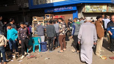 محافظ الدقهلية يوجه بنقل سوق الحمام  بالمنصورة  لتنظيم  الحركة المرورية 
