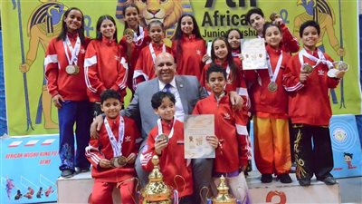وزير الرياضة يهنئ اتحاد الوشو كونج فو بلقب بطولة أفريقيا 