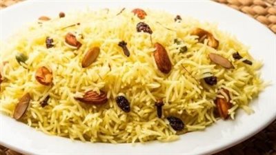 في أول أيام شهر رمضان حضري أرز بالتوابل والمكسرات والزبيب