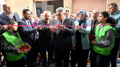 محافظ الدقهلية يشهد افتتاح مطبخ رمضان الخيري لجمعية سنتماي 