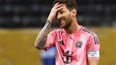 ميسي ينفجر غضبًا عقب سقوط إنتر ميامي بالدوري الأمريكي