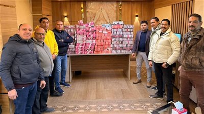 ضبط 42 ألف قطعة ألعاب نارية قبل بيعها بالفيوم 