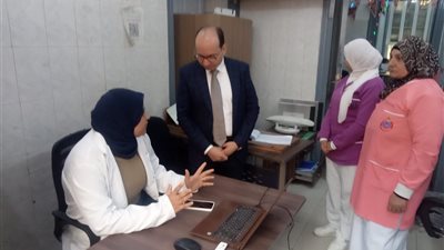 وكيل صحةالدقهلية يتابع رفع معدلات التغطية بالتطعيمات  بمكتب ثانِ المنصورة 