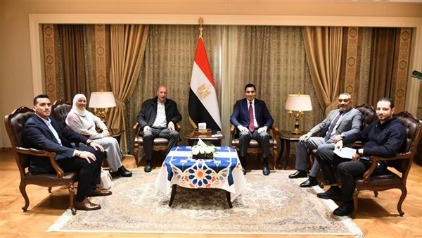 وزير الرياضة يبحث مع مجلس اتحاد الخماسي الحديث خطط الإعداد للفترة المقبلة
