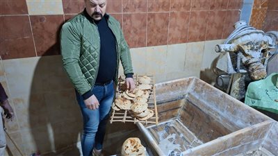 تحرير12 محضرًا لمخالفات نقص الوزن لتموين الغربية 