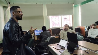 تدريب العاملين فى الصحة بالفيوم على صيانة الحاسب الالى 