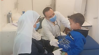 خدمات طبية لــ  1438 مواطنا بالمنيا 