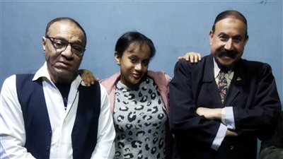 ندى الحناوى والطوخى وجنى صلاح فى مسرحية .. الضحية
